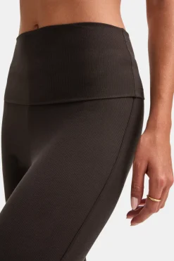 TALA Loungewear|Trousers*365 Sculpting Lounge Flared Trousers - Espresso