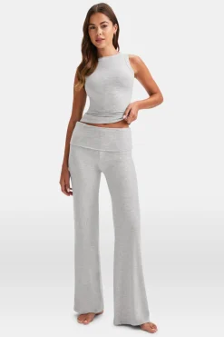 TALA Loungewear|Trousers*365 Sculpting Lounge Flared Trousers - Marl