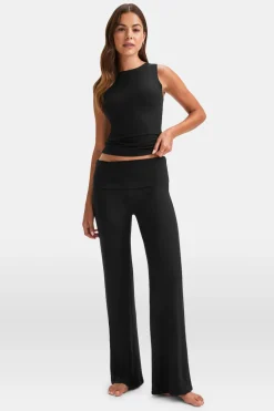 TALA Loungewear|Trousers*365 Sculpting Lounge Flared Trousers - Shadow