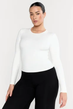 TALA Loungewear|Tops*365 Sculpting Lounge Long Sleeve Top - Coconut Milk