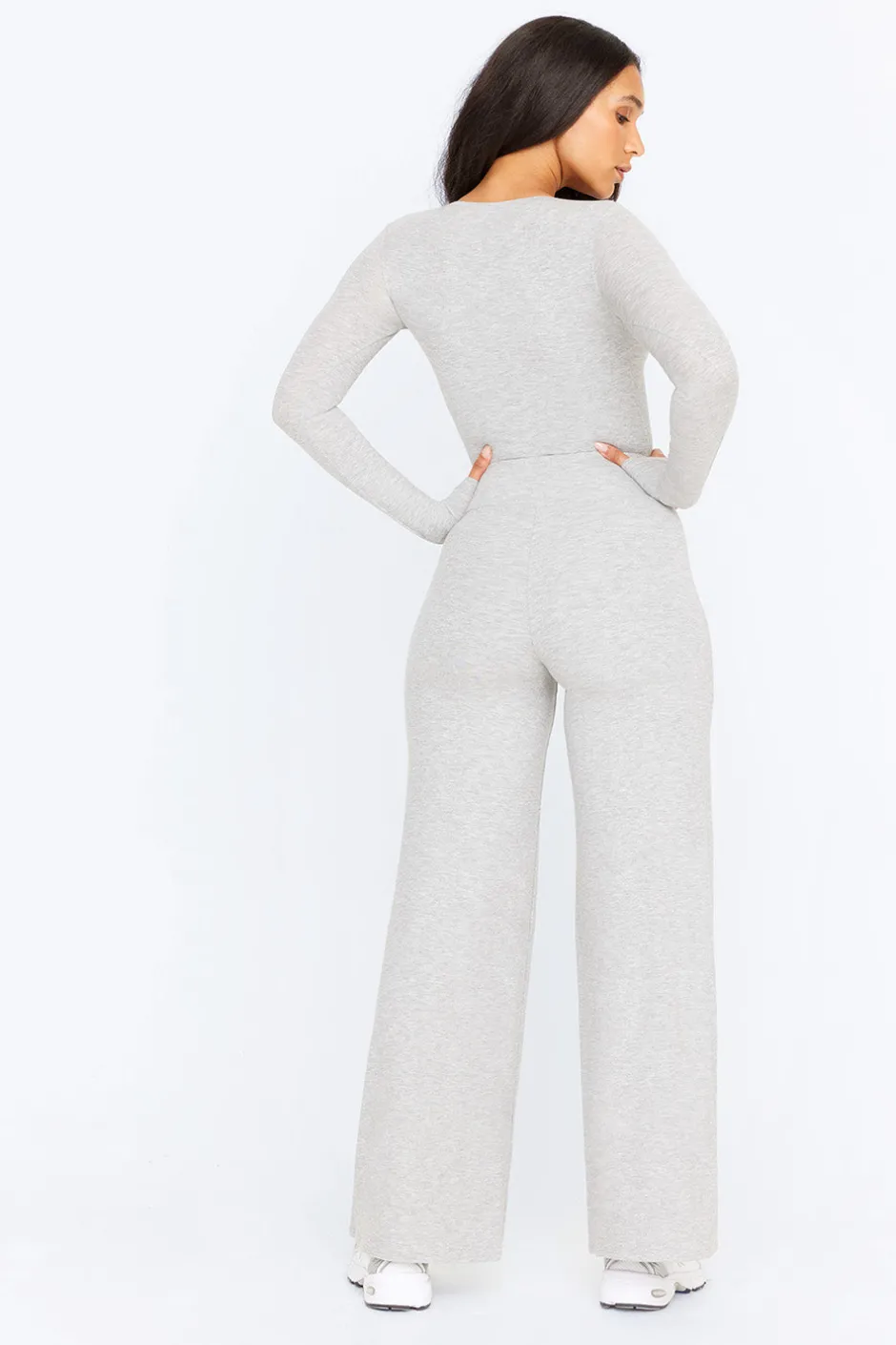 TALA Loungewear|Bodysuits*365 Sculpting Lounge Long Sleeve Bodysuit - Marl