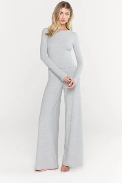 TALA Loungewear*365 Sculpting Lounge Long Sleeve Top - Marl