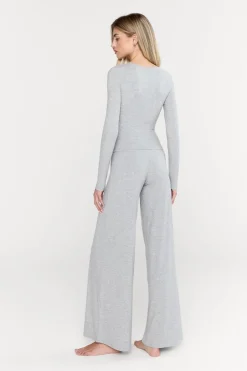 TALA Loungewear*365 Sculpting Lounge Long Sleeve Top - Marl