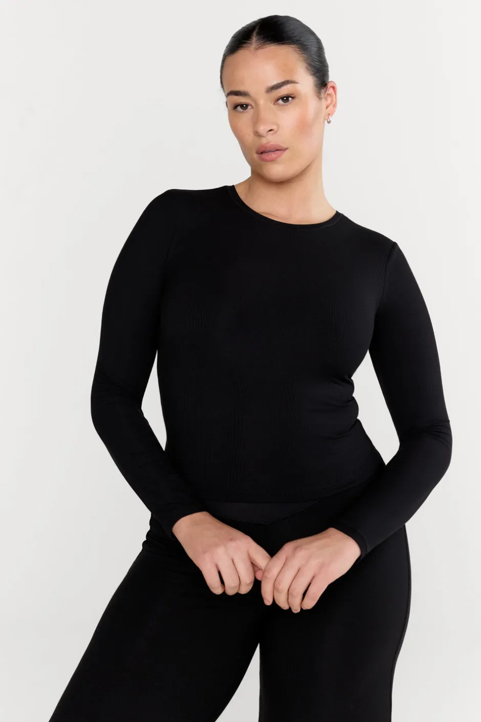 TALA Loungewear*365 Sculpting Lounge Long Sleeve Top - Shadow