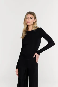 TALA Loungewear*365 Sculpting Lounge Long Sleeve Top - Shadow