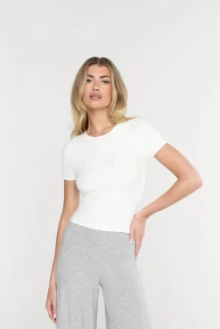 TALA Loungewear|The Bridal Edit*365 Sculpting Lounge Short Sleeve T-Shirt -