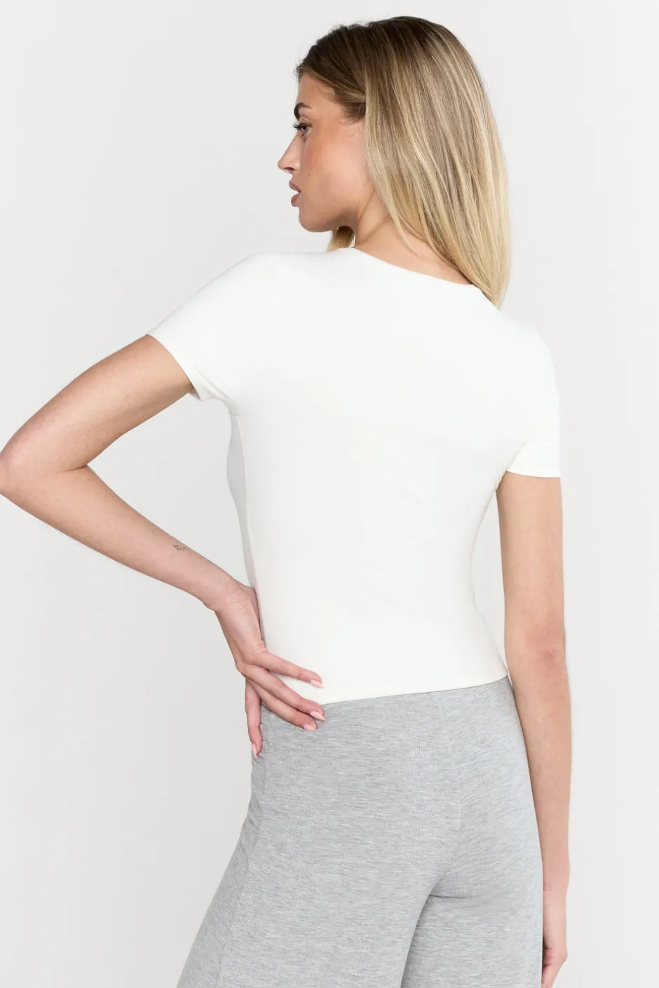 TALA Loungewear|The Bridal Edit*365 Sculpting Lounge Short Sleeve T-Shirt -