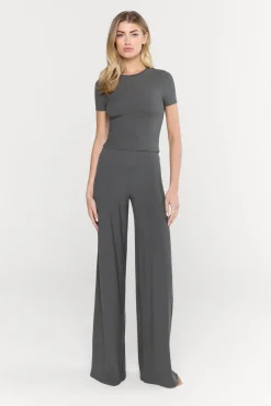 TALA Loungewear*365 Sculpting Lounge Short Sleeve T-Shirt - Dark Olive