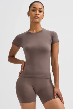 TALA Tops|Strength / Lifting*Sculpt Seamless Active T-Shirt - Dark Truffle
