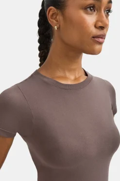 TALA Tops|Strength / Lifting*Sculpt Seamless Active T-Shirt - Dark Truffle