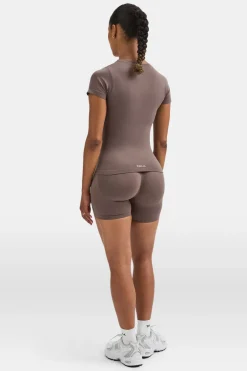 TALA Tops|Strength / Lifting*Sculpt Seamless Active T-Shirt - Dark Truffle