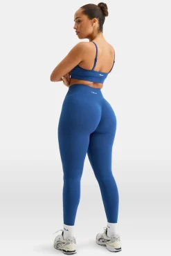 TALA Strength / Lifting|Sports Bras*Sculpt Seamless Bandeau Sports Bra - Cobalt