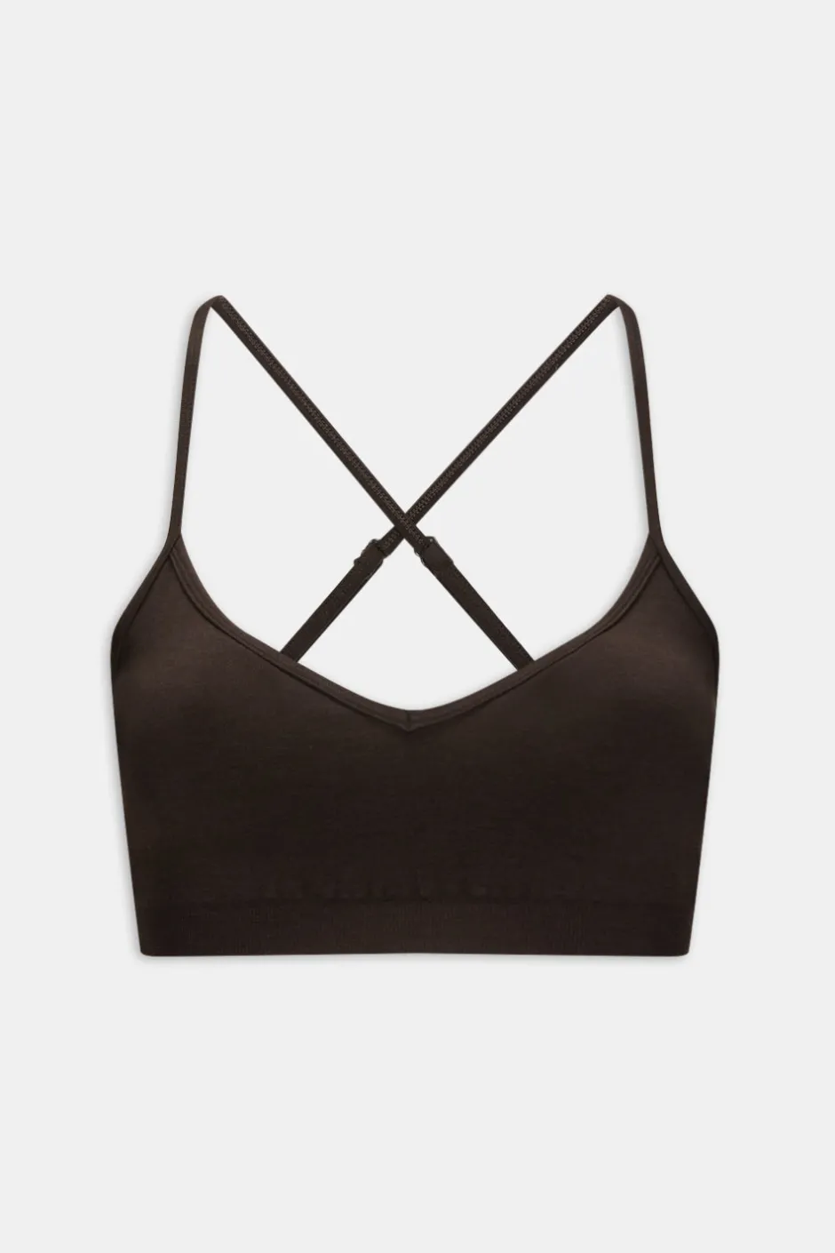 TALA Strength / Lifting|Sports Bras*Sculpt Seamless Cross Back Sports Bra - Americano