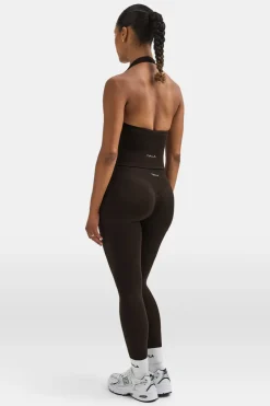 TALA Tops|Strength / Lifting*Sculpt Seamless Halter Tank - Americano