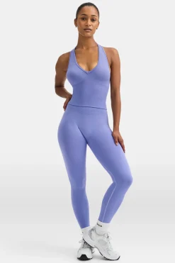 TALA Tops|Strength / Lifting*Sculpt Seamless Halter Tank - Aster