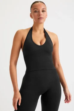 TALA Strength / Lifting|Tops / Vests*Sculpt Seamless Halter Tank - Marl