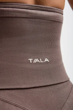 TALA Tops|Strength / Lifting*Sculpt Seamless Halter Tank - Dark Truffle