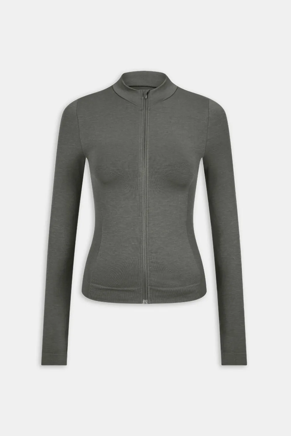 TALA Strength / Lifting|Jackets*Sculpt Seamless Longline Jacket - Dark Olive