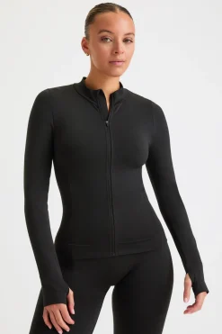 TALA Strength / Lifting|Jackets*Sculpt Seamless Longline Jacket - Marl