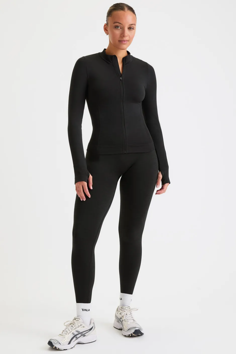 TALA Strength / Lifting|Jackets*Sculpt Seamless Longline Jacket - Marl