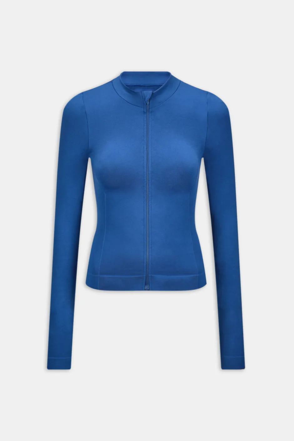 TALA Strength / Lifting|Jackets*Sculpt Seamless Longline Jacket - Cobalt