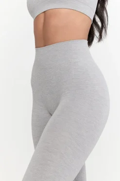 TALA Strength / Lifting|Leggings*Sculpt Seamless Ribbed High Waisted Legging - Light Marl