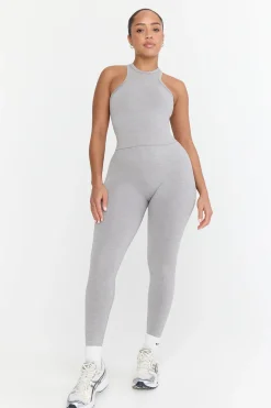 TALA Tops|Strength / Lifting*Sculpt Seamless Ribbed Racer Tank -