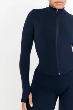 TALA Jackets|Coats / Jackets*Sculpt Seamless Ribbed Zip Through Jacket-