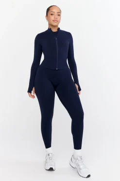 TALA Jackets|Coats / Jackets*Sculpt Seamless Ribbed Zip Through Jacket-