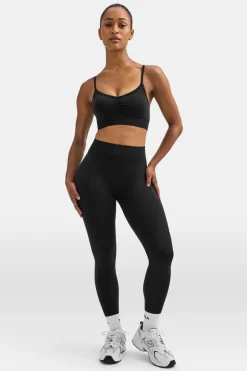 TALA Strength / Lifting|Sports Bras*Sculpt Seamless Ruched Sports Bra - Marl