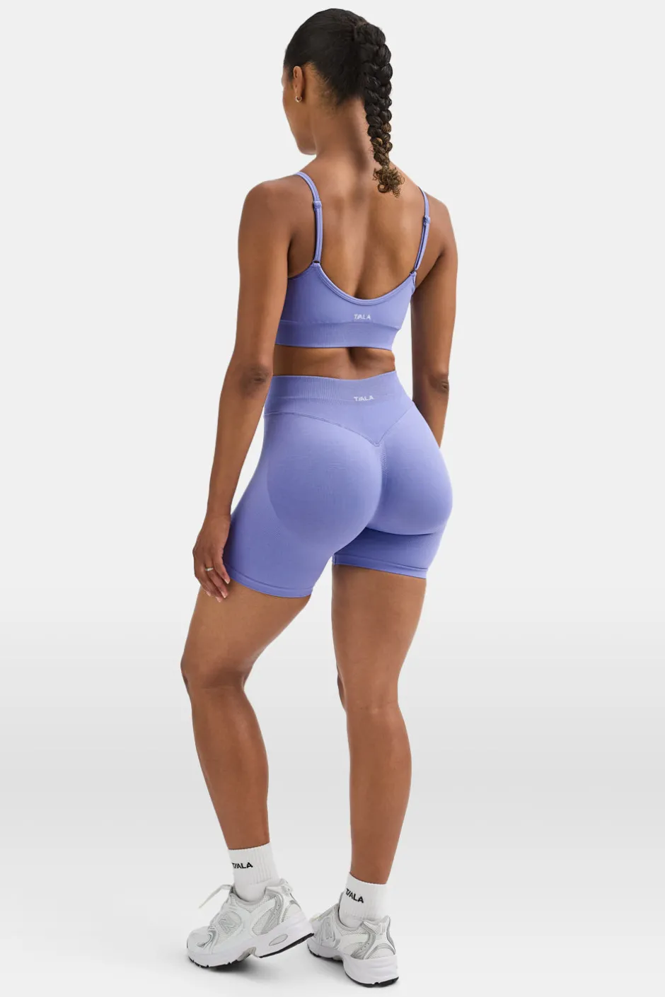 TALA Strength / Lifting|Sports Bras*Sculpt Seamless Ruched Sports Bra - Aster