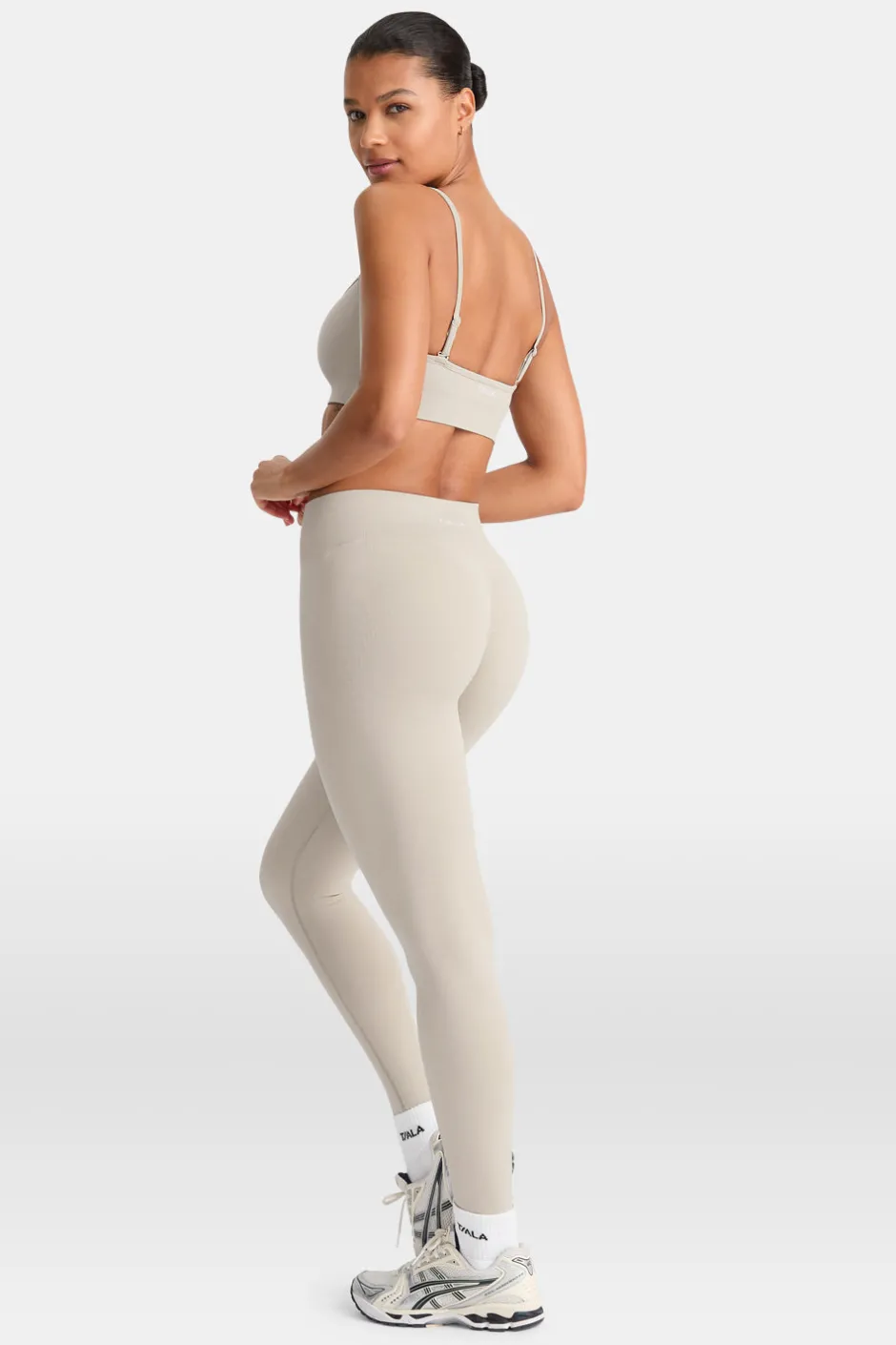 TALA Strength / Lifting|Leggings*Sculpt Seamless Scrunch Legging - Chai Marl