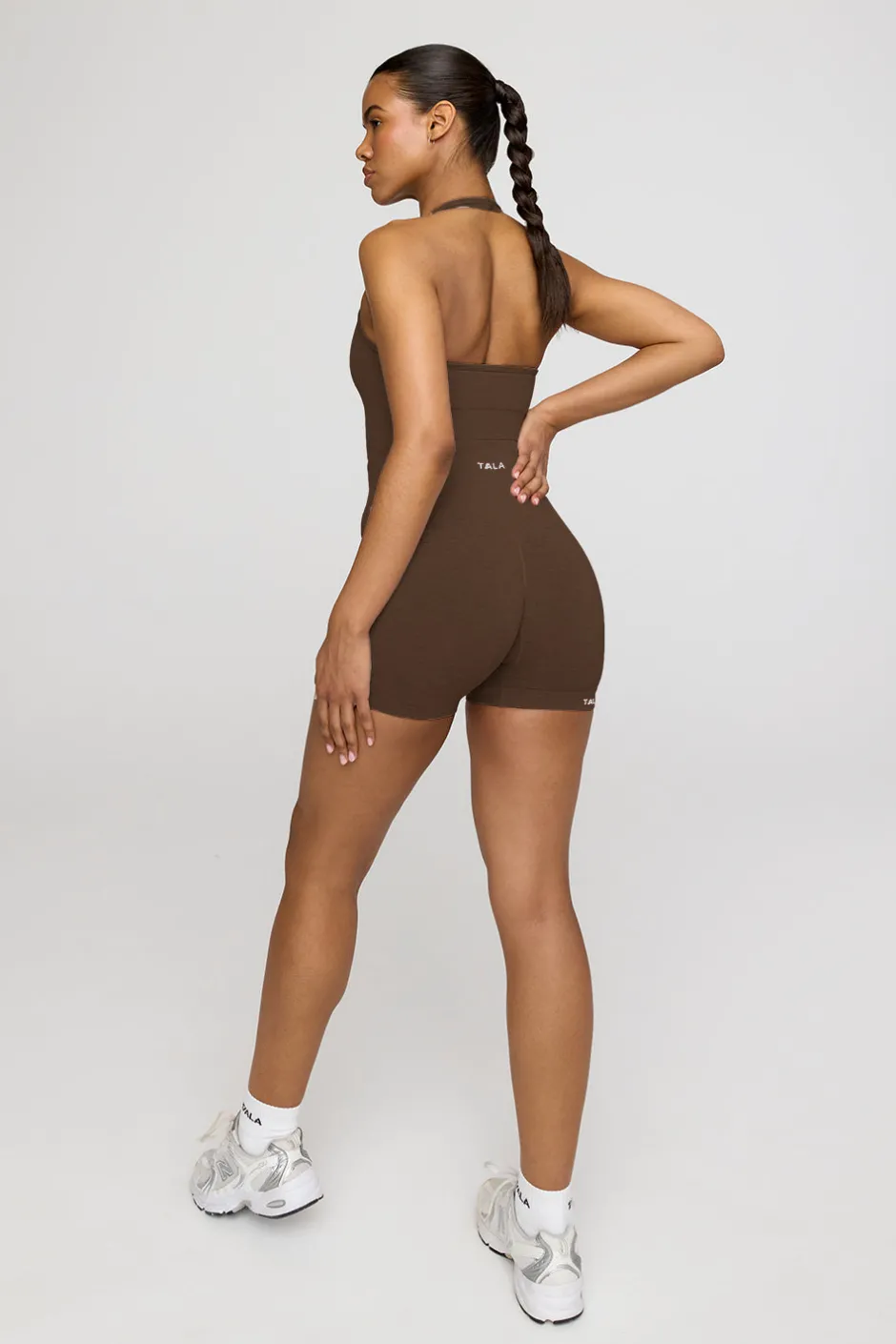 TALA Shorts|Strength / Lifting*Sculpt Seamless Scrunch Shorts - Coffee Marl