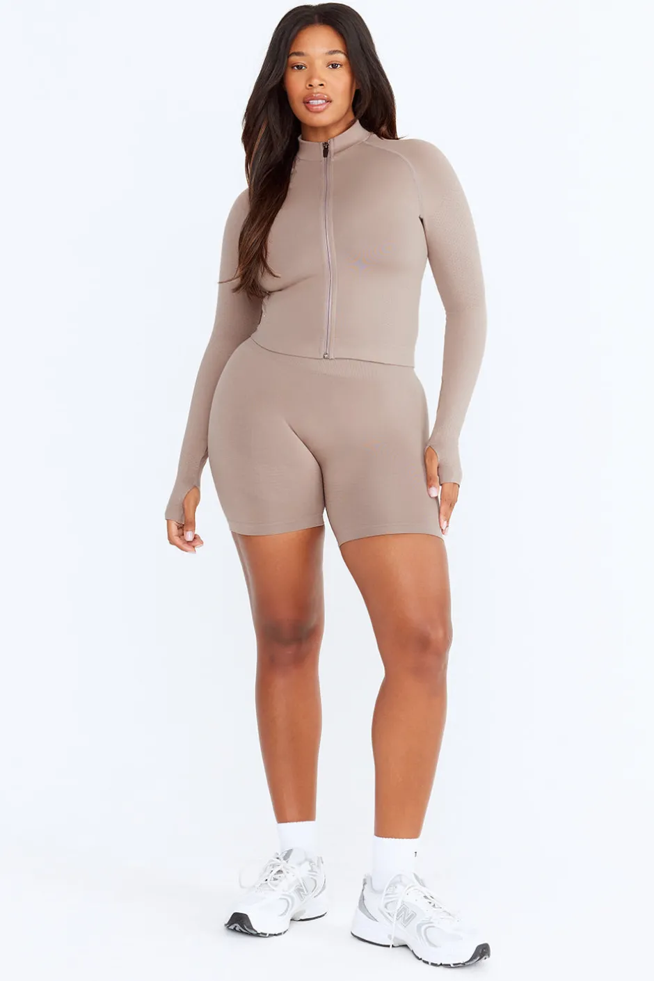 TALA Strength / Lifting|Shorts*Sculpt Seamless Scrunch Shorts - Pebble Marl