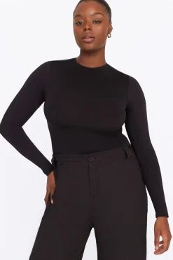 TALA Tops|Bodysuits*365 Second Skin Mock Neck Long Sleeve Bodysuit -