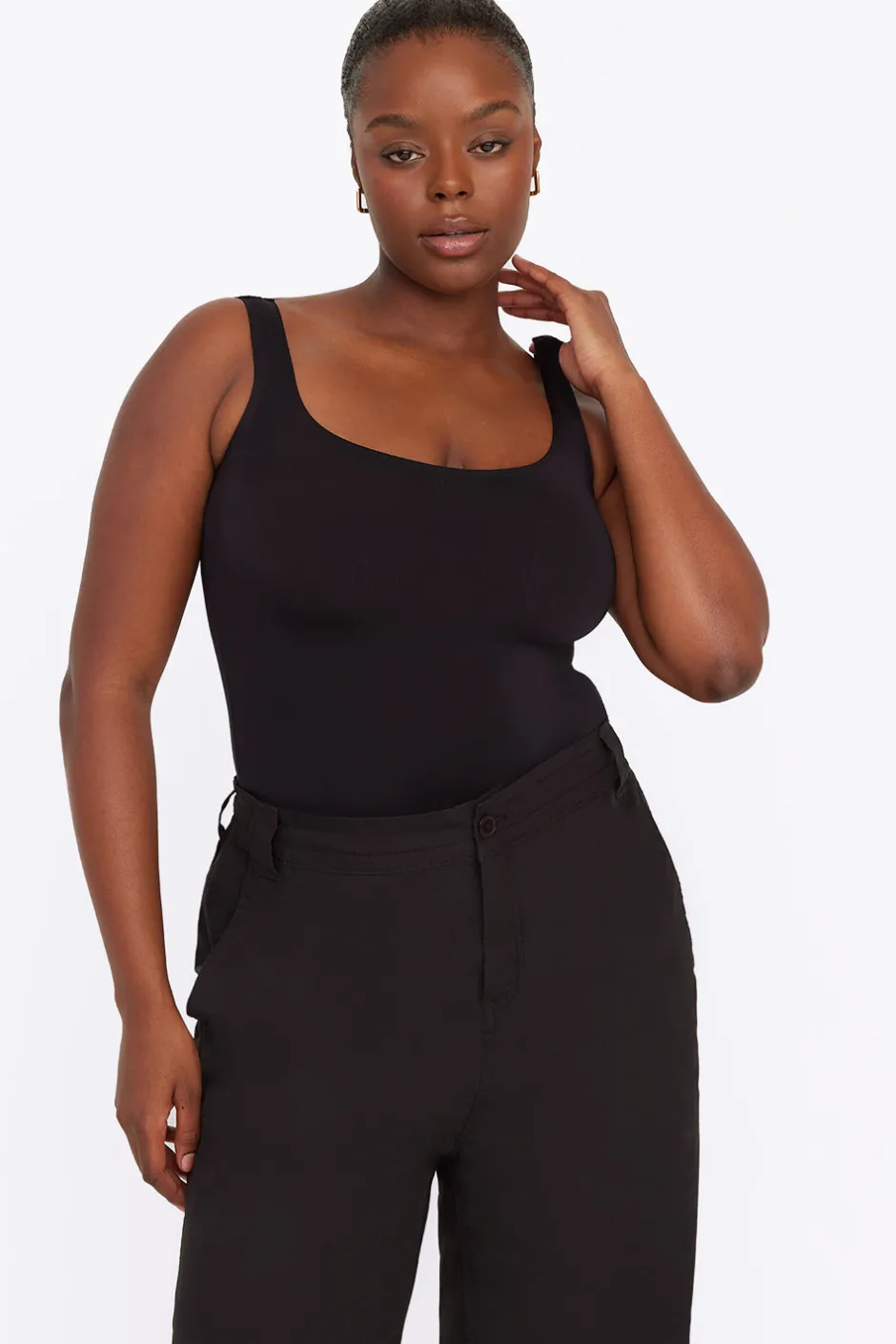 TALA Tops|Bodysuits*365 Second Skin Scoop Neck Bodysuit -
