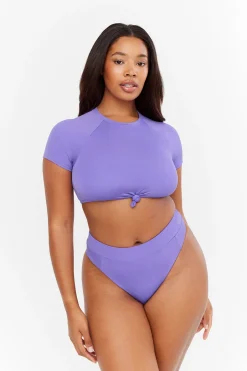 TALA Swimwear*Seychelles Cheeky Bikini Bottom - Thistle