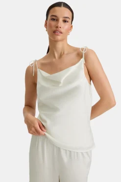 TALA The Bridal Edit|Tops*Silky Cowl Neck Top -