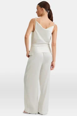 TALA The Bridal Edit|Tops*Silky Cowl Neck Top -