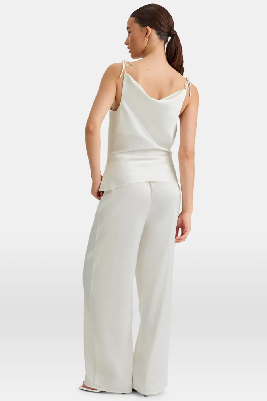 TALA The Bridal Edit|Tops*Silky Cowl Neck Top -