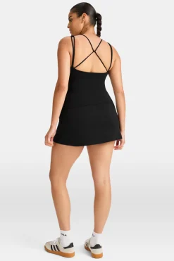 TALA Tennis / Padel|Cardio*SkinLuxe Asymmetric Side Split Skort - Shadow