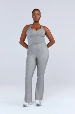 TALA Tops|Running*SkinLuxe Built-In Support Strappy Back Cami Top - Dark Marl