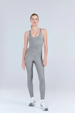 TALA Tops|Running*SkinLuxe Built-In Support Strappy Back Cami Top - Dark Marl
