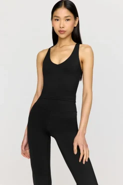 TALA Tops|Running*SkinLuxe Built-In Support Strappy Back Cami Top - Shadow