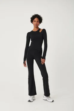 TALA Running|Cardio*SkinLuxe Cut Out Shoulder Long Sleeve Top -