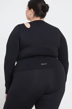 TALA Running|Cardio*SkinLuxe Cut Out Shoulder Long Sleeve Top -