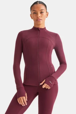 TALA Cardio|Strength / Lifting*SkinLuxe Full Length Running Top - Burgundy