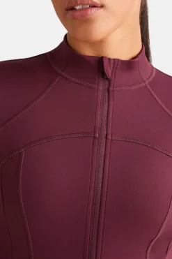 TALA Cardio|Strength / Lifting*SkinLuxe Full Length Running Top - Burgundy