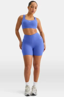 TALA Running|Cardio*SkinLuxe High V-Waisted Shorts - Iris