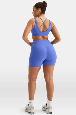 TALA Running|Cardio*SkinLuxe High V-Waisted Shorts - Iris